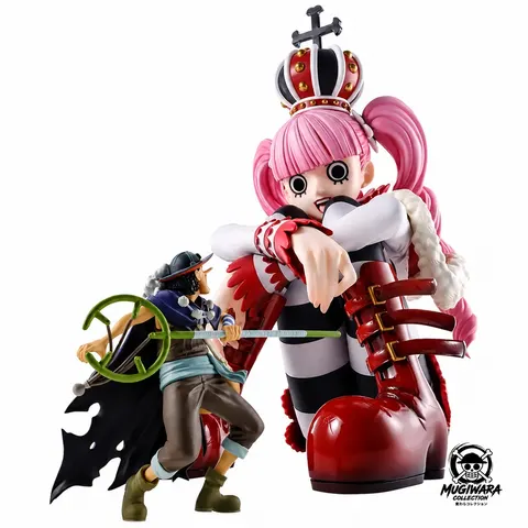 One Piece Ichiban Kuji IMPACT LOG Prize D Perona VS Usopp Revible Moment