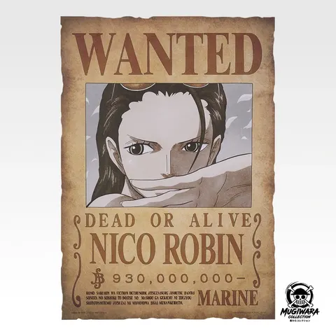 Póster Wanted Nico Robin - Ichiban Kuji One Piece GIANT BASH!! Vol.2