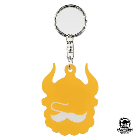 Ichiban Kuji One Piece Giant Bash Vol.2 – Premio I Elbaf Acrylic Charm Diseño amarillo