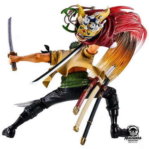 One Piece Ichiban Kuji IMPACT LOG Prize C Roronoa Zoro & Usopp Famous Sword Nose Storm Revible Moment