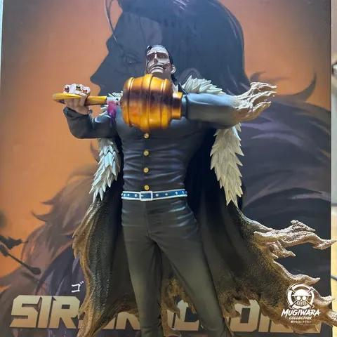 One Piece – Crocodile – traje negro – Domination Studio Garage Kit