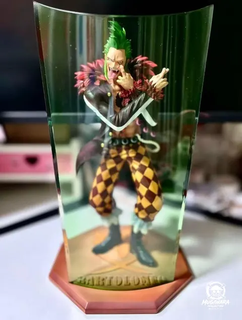 One Piece – Bartolomeo – base octagonal y barrera – DX Studio Garage Kit