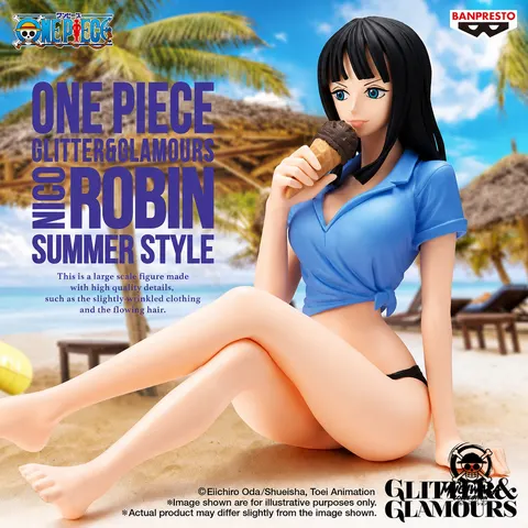 Nico Robin Glitter & Glamours Prize Figure Summer Style Ver