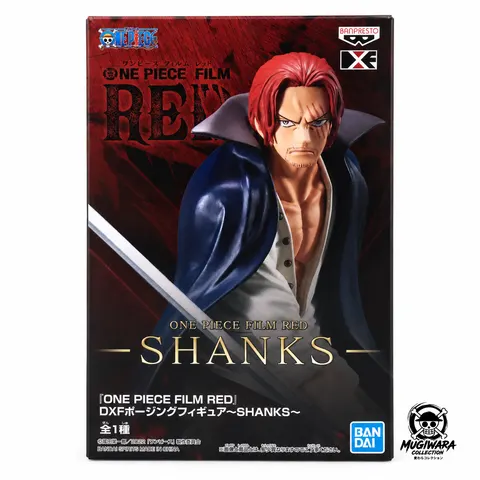 Shanks One Piece Film Red DXF Posing Figure Namco Limited