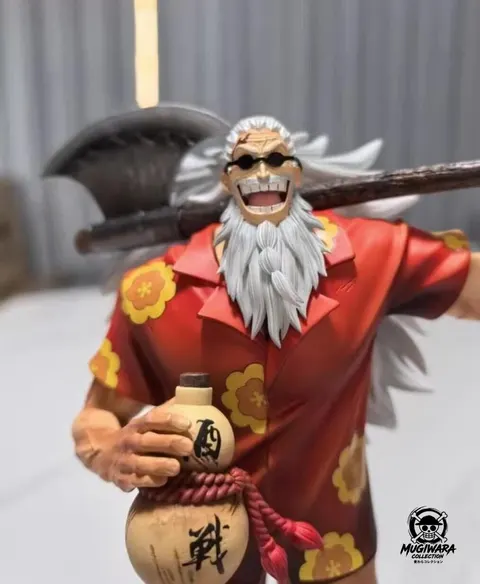 One Piece – Scopper Gaban Old Ver. camisa roja – Black Studio Garage Kit