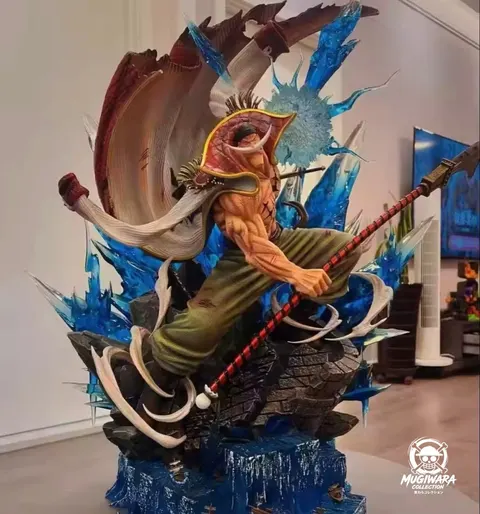One Piece – Barbablanca – diorama con efectos azules – Garage Kit