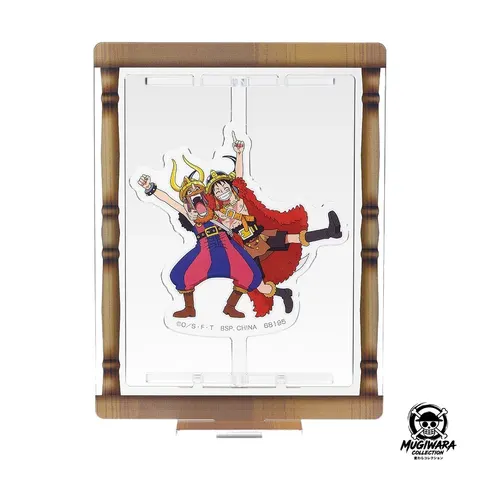 Ichiban Kuji One Piece Giant Bash Vol.2 – Premio G Eternal Pose Acrylic Stand Dorry y Brogy